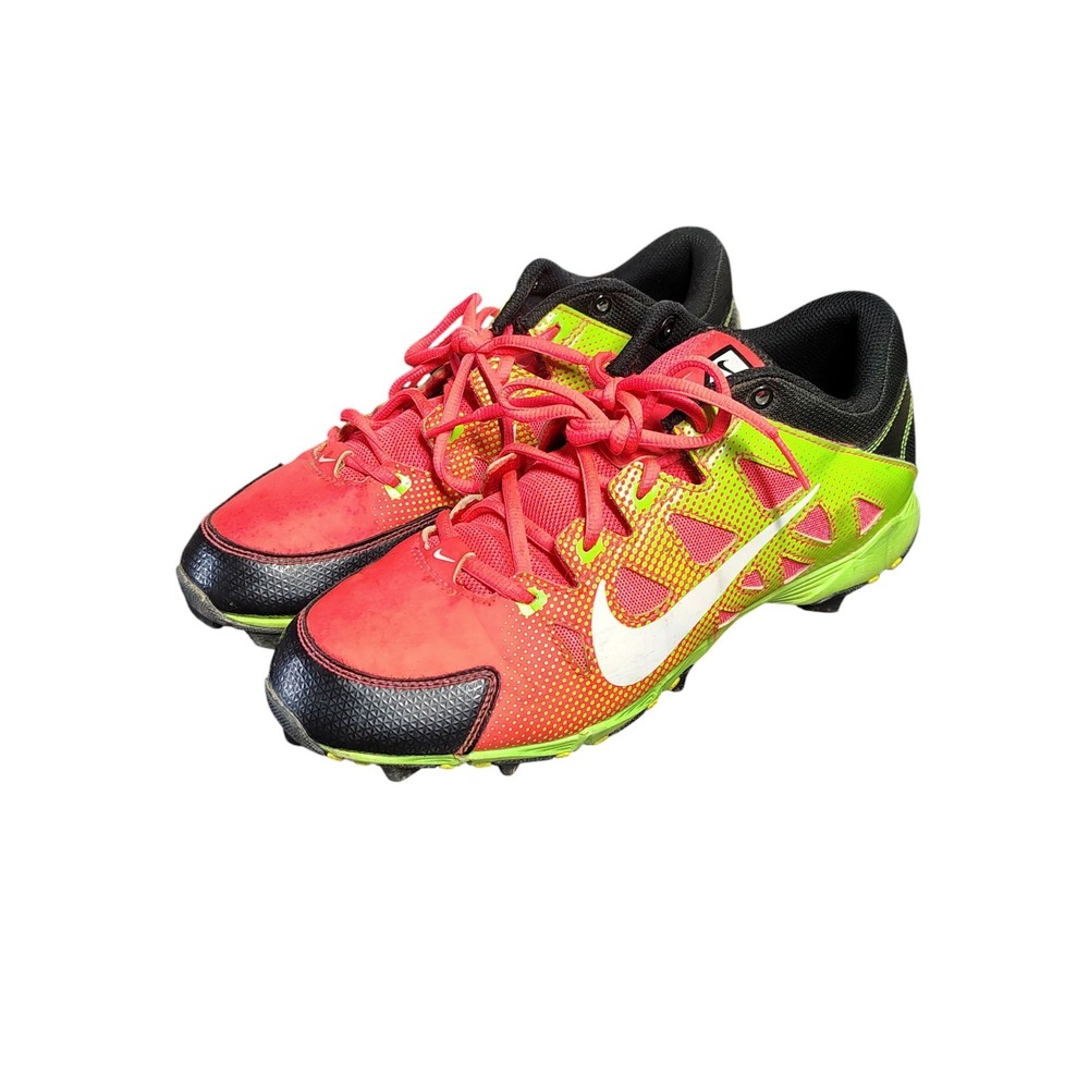 Fastflex Nike Cleats Neon size 9.5